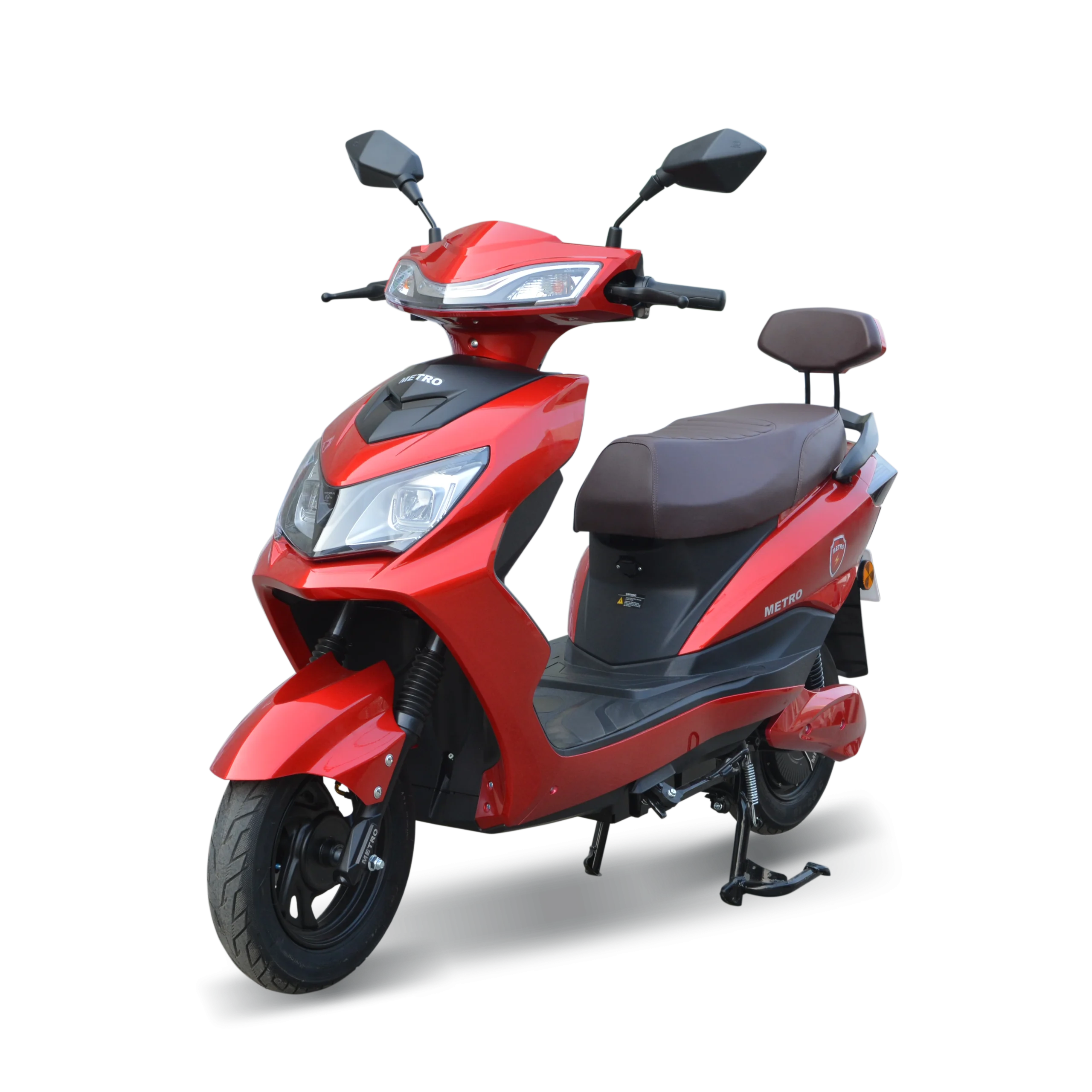 Dabang red electric bike with Nano Carbon Fiber and Lithium Iron Phosphate battery options in Pakistan