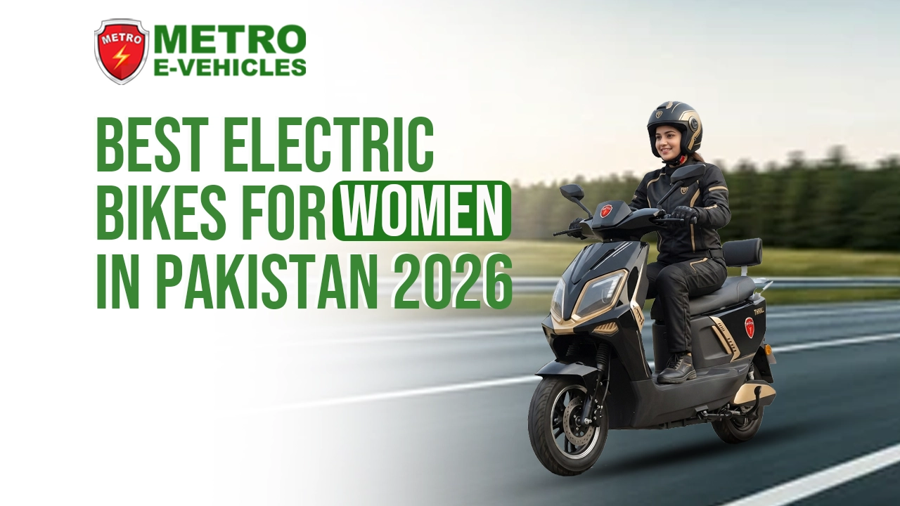 Best Electric Bikes for Women in Pakistan 2026