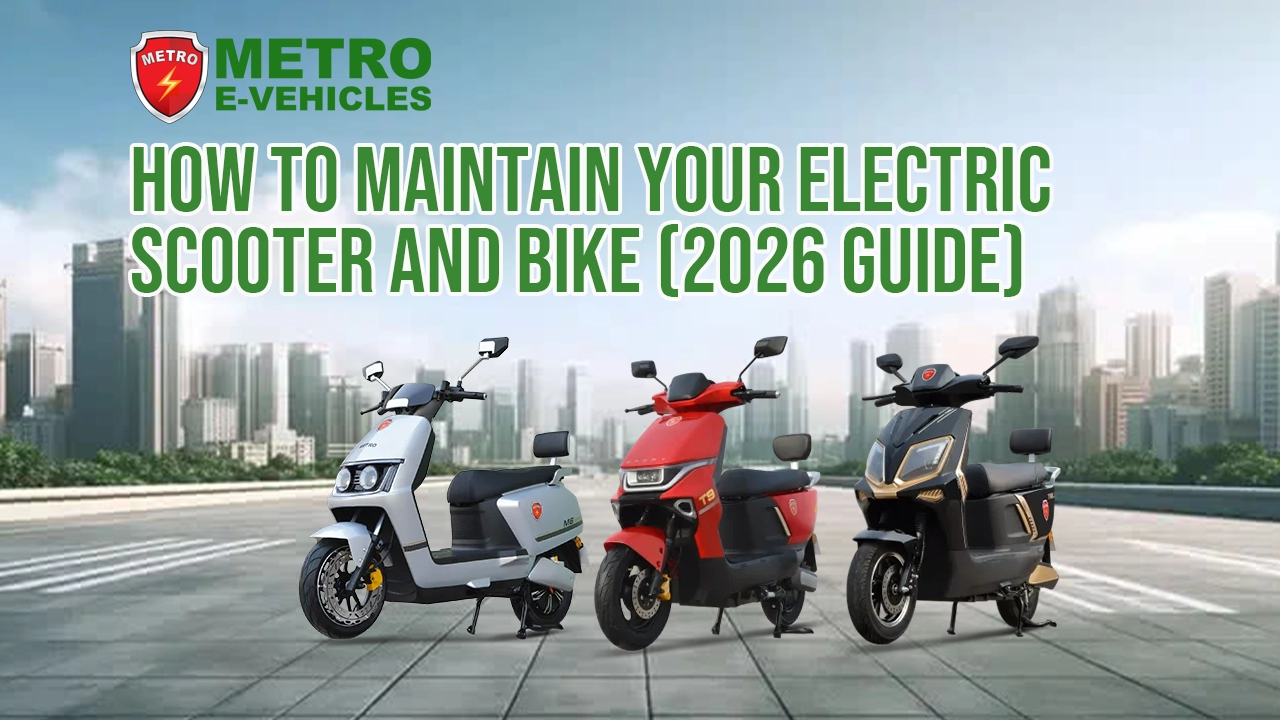 How to Maintain Your Electric Scooter and Bike