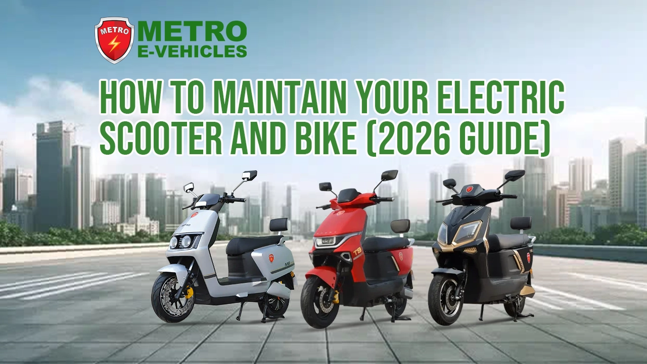 How to Maintain Your Electric Scooter and Bike