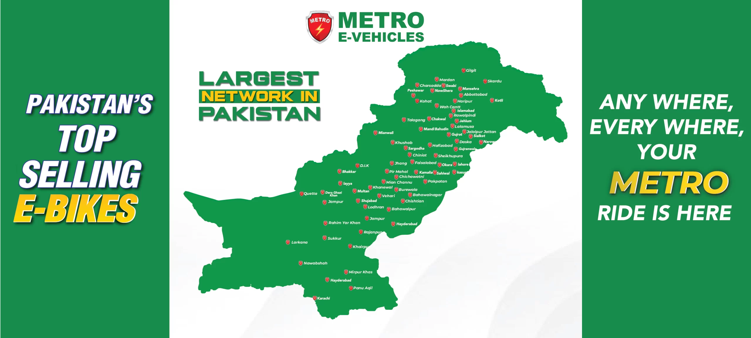 Metro EV Map