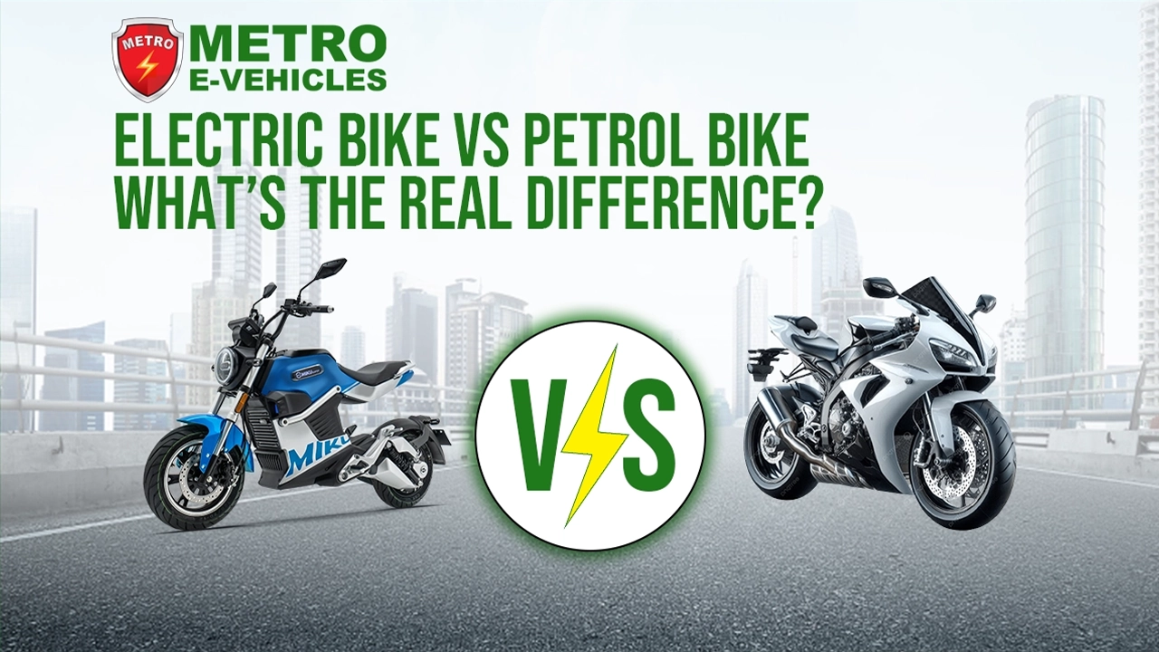 Electric Bike vs Petrol Bike