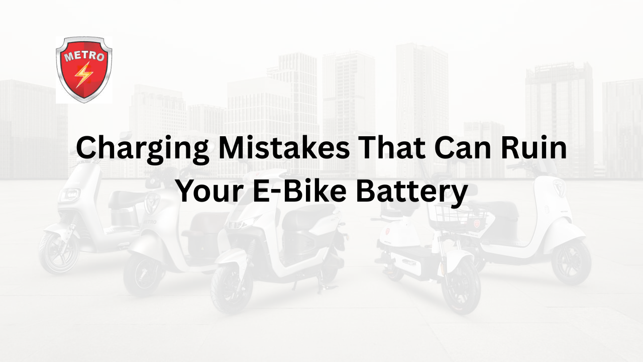 Charging Mistakes That Can Ruin Your E-Bike Battery