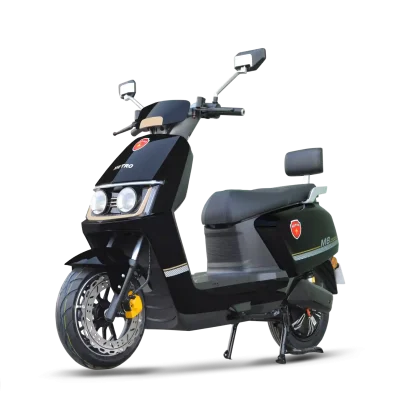 METRO M6 EMPOWER Non-Portable Lithium electric bike in black featuring Lithium Iron Phosphate battery technology.