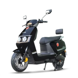 METRO M6 EMPOWER Portable Lithium electric bike in black featuring portable Lithium Iron Phosphate battery.