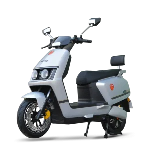 METRO M6 EMPOWER Portable Lithium electric bike in silver featuring portable Lithium Iron Phosphate battery.