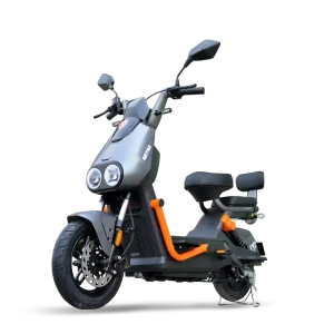 Metro Super Bike grey electric bike with Nano Carbon Fiber battery in Pakistan.