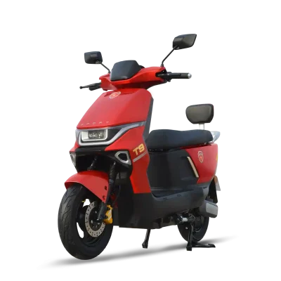 Metro T9 Sport red electric bike with Nano Carbon Fiber battery in Pakistan.