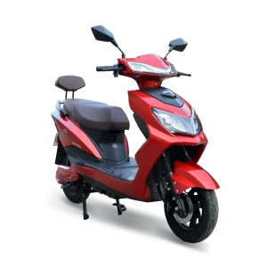 Metro EV Dabang Red electric bike in Pakistan sporty design powerful eco friendly EV motorcycle