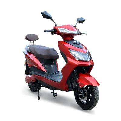 Metro EV Dabang Red electric bike in Pakistan sporty design powerful eco friendly EV motorcycle